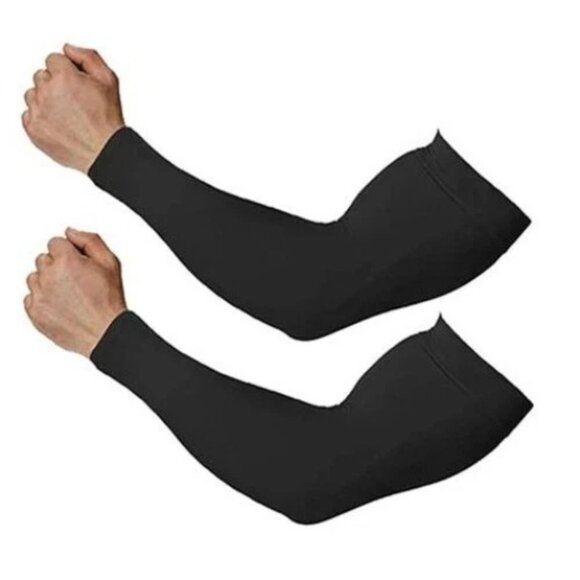 Swier Cyc Cooling Arm Sleeves 4 Pack Outdoor Sports Black - Picture 6 of 6